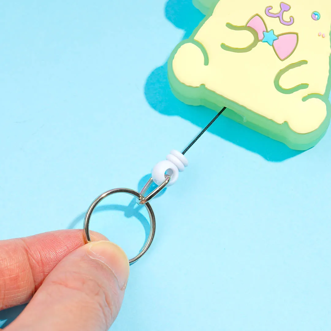Pompompurin Dreamy Keyring Charm