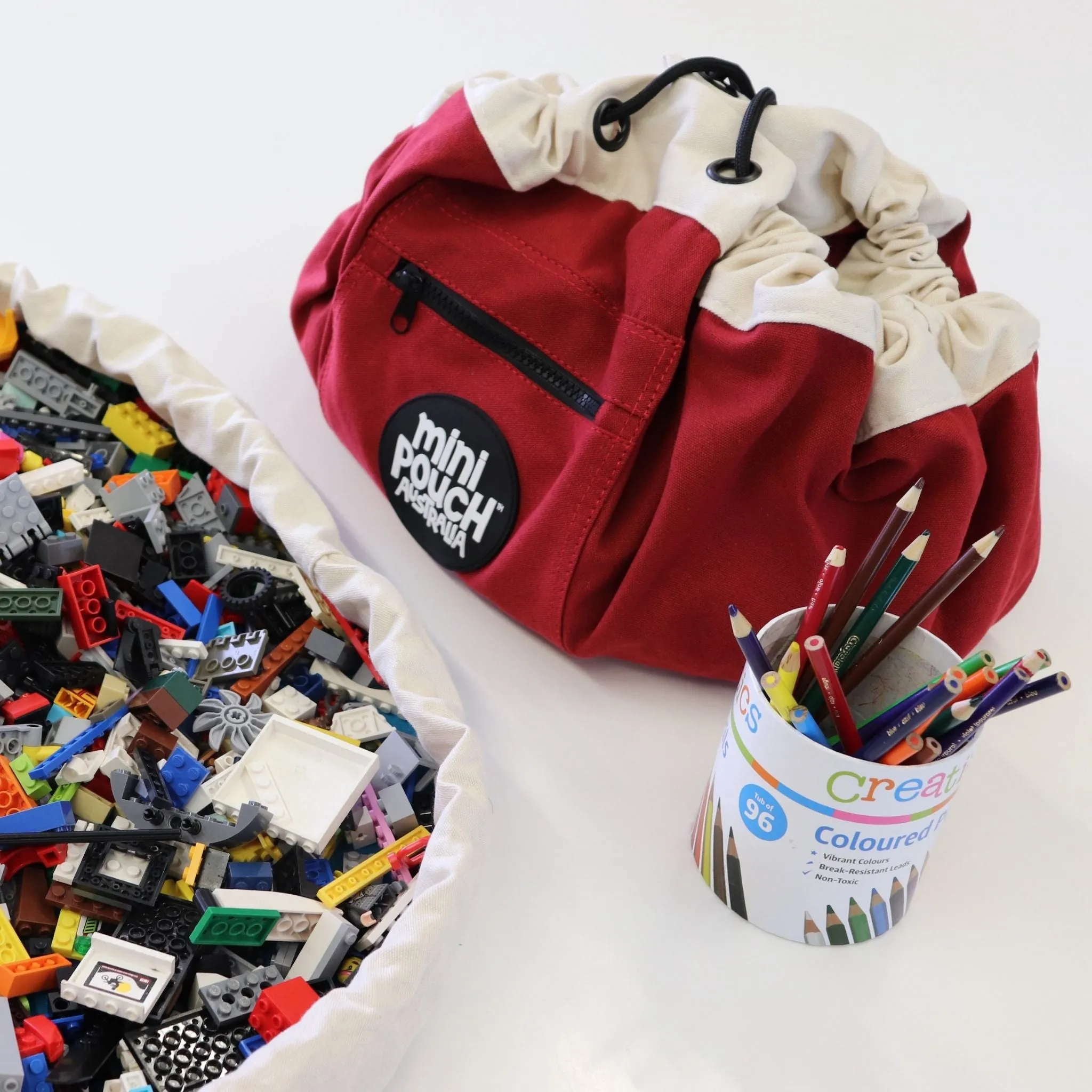Rocket Red Mini Play Pouch