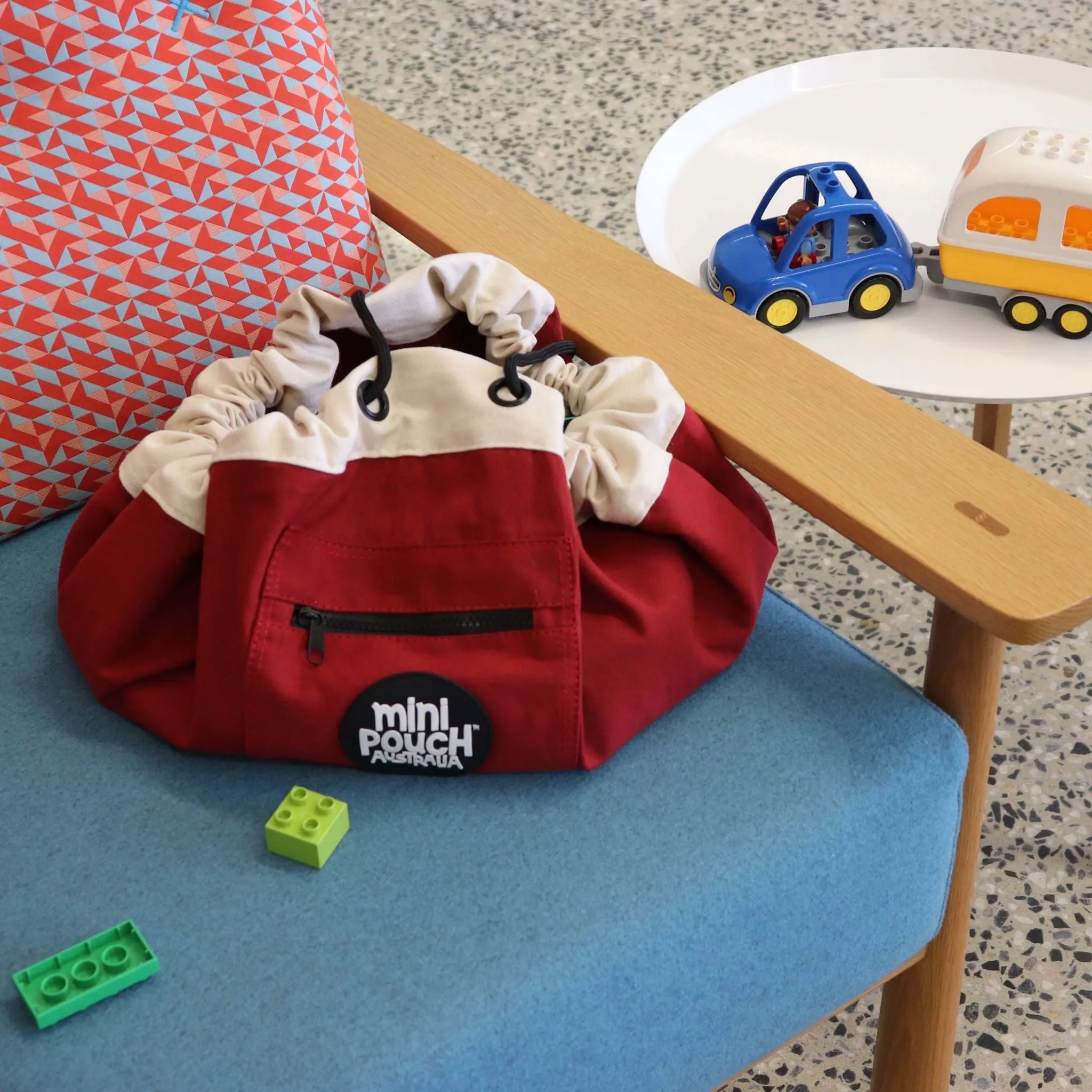Rocket Red Mini Play Pouch