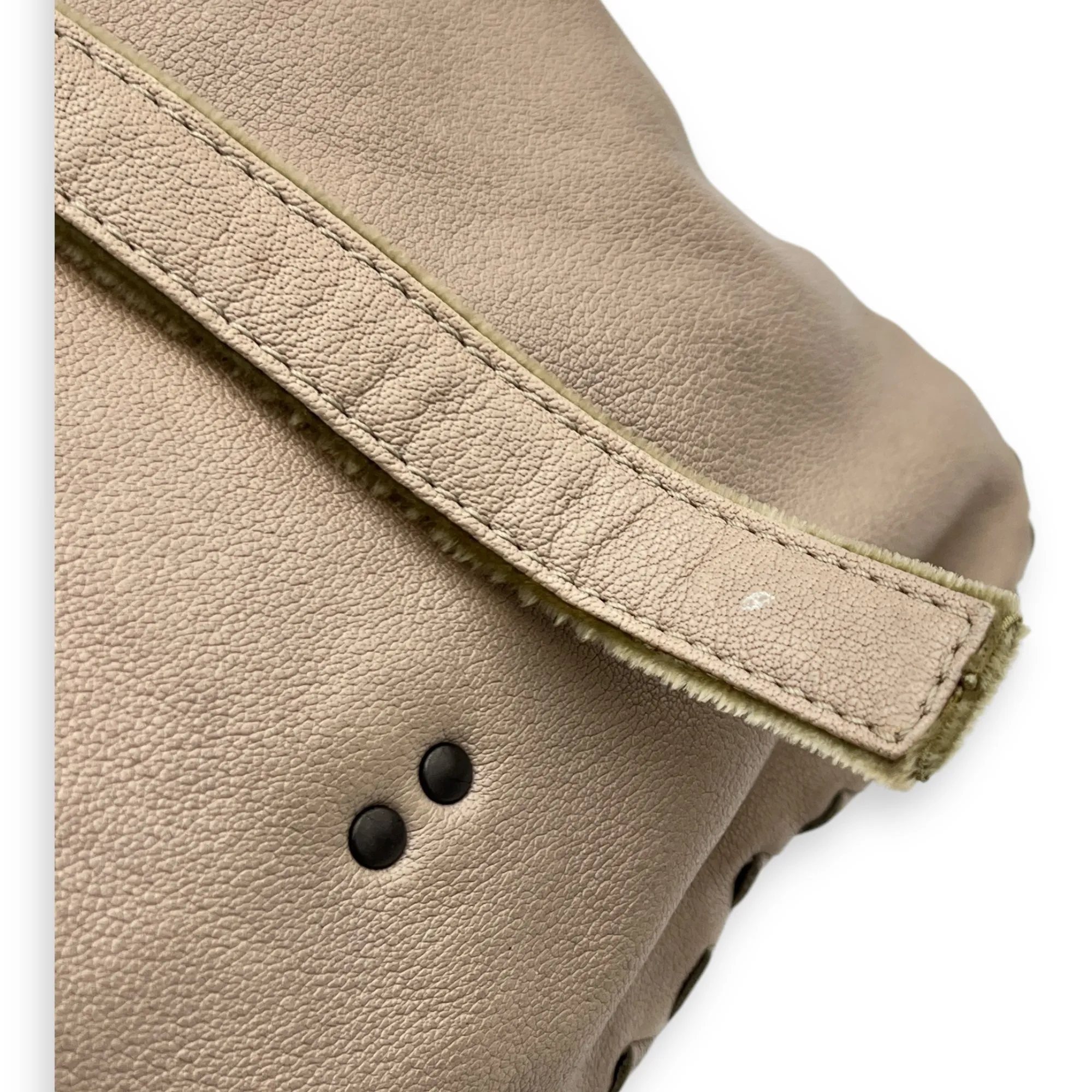 Shoulder Bag Shoulder bag in Calfskin, Gunmetal Hardware