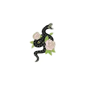 SNAKE WITH ROSE  | PP046  | PINS PLANET