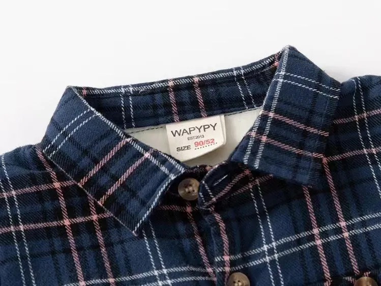 Steven Scotch Plaid Fleece Lined Shirt
