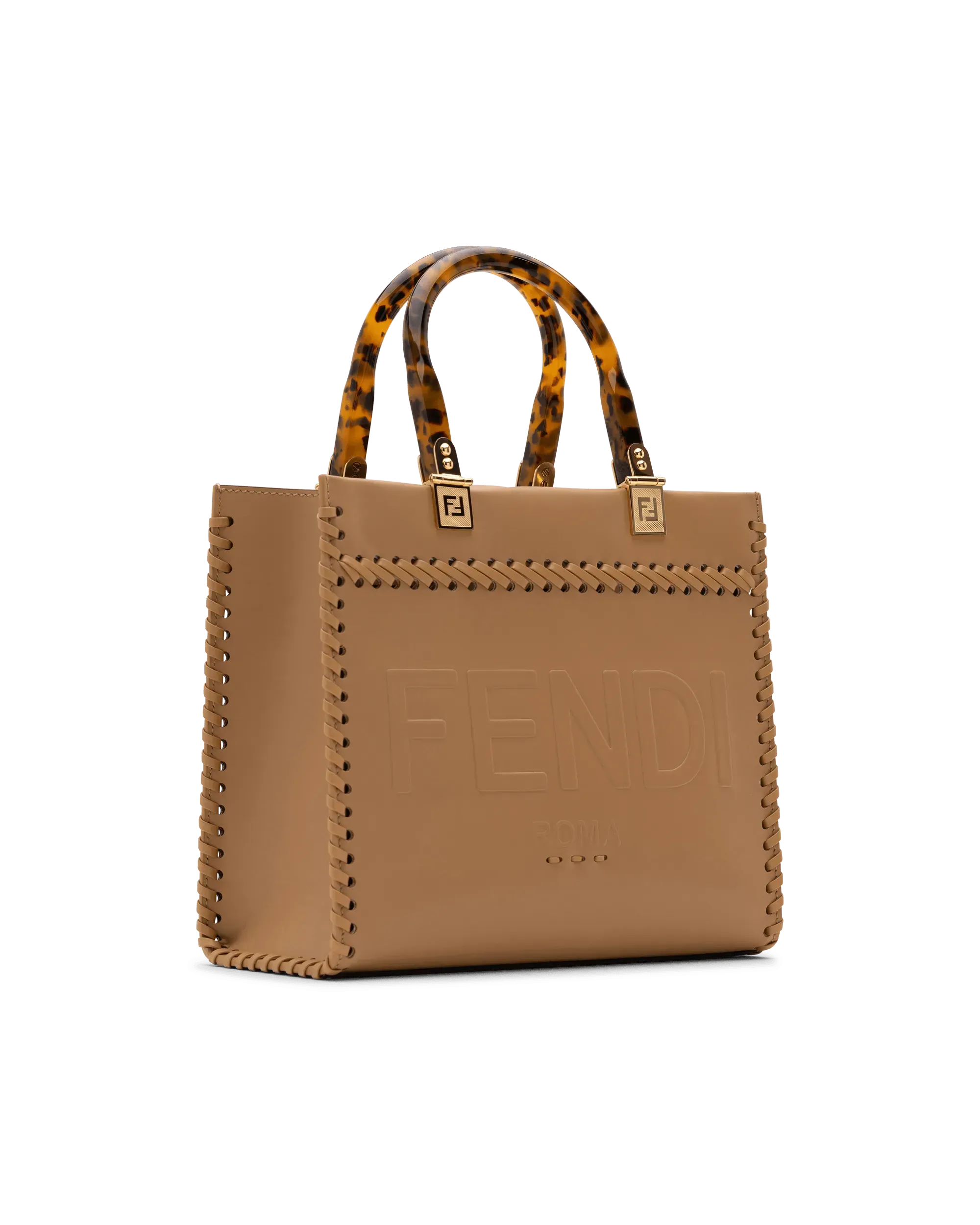 Sunshine Leather Tote Bag