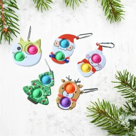 Thinkkool - Christmas Dimplee Pop Keychain