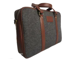 Tweed Laptop Bag (MOQ 100)