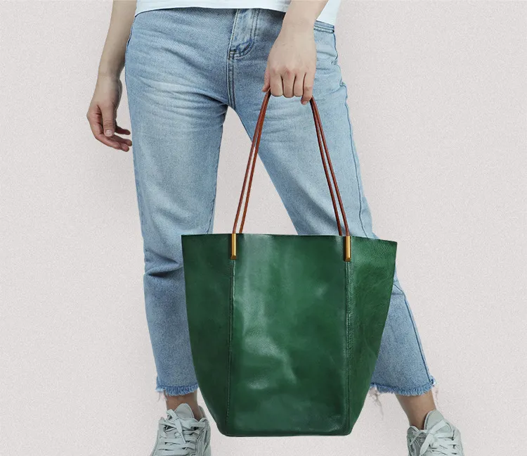 Women Leather 2pcs Set Shoulder Tote Handbags W8734